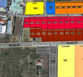 plano y realidad Poligono Industrial Coreses